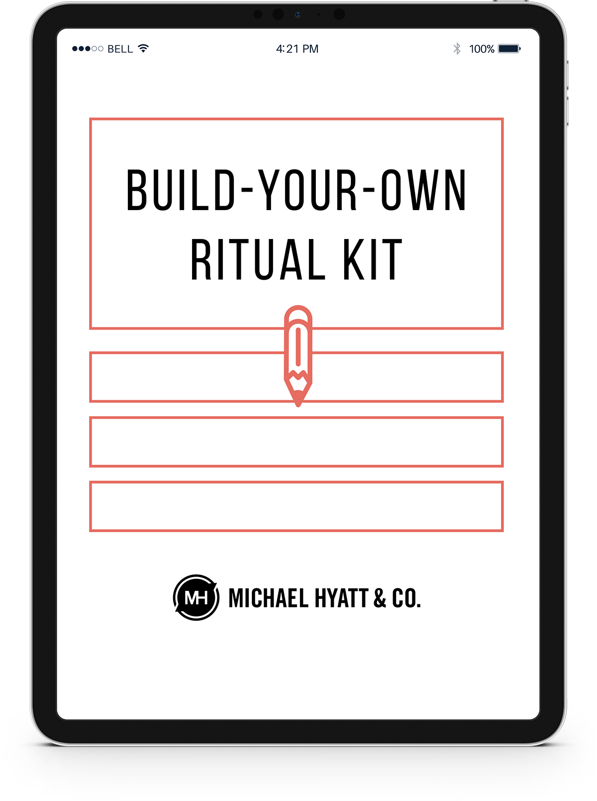 Michael hyatt s build your own rituals kit